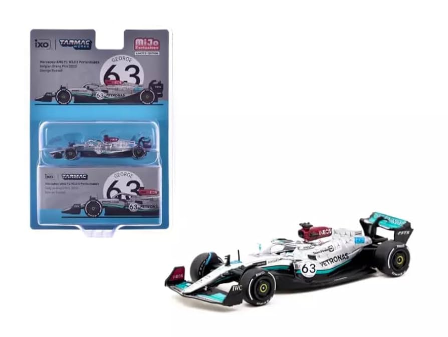 ターマックワークス 1/64 メルセデス AMG セット Amazon | ターマックワークス 1/64 メルセデス AMG F1 W13 E #63